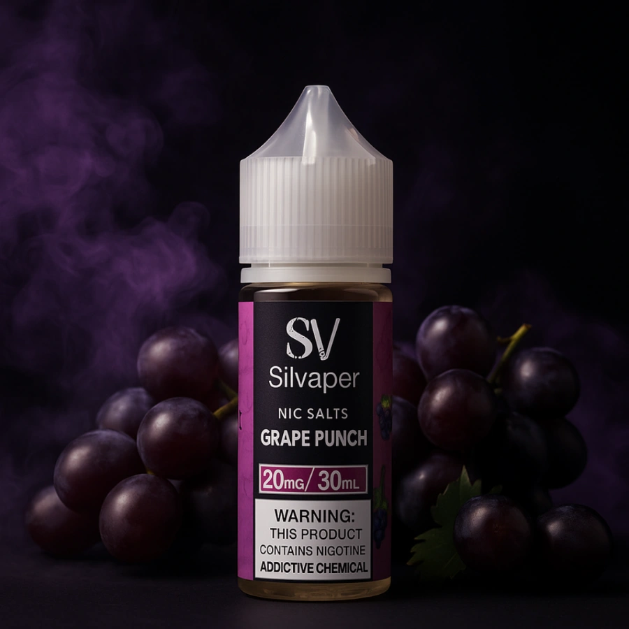 SV Silvaper Nic Salts – Grape Punch (20mg / 30ml)