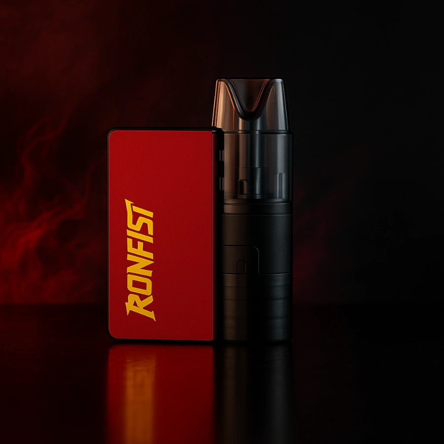 Ironfist Pod Kit – 950mAh (1 Liquid Free) – RED